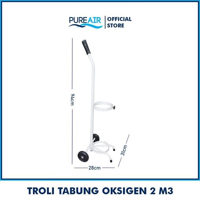 Pureair Troli Oksigen 2M3