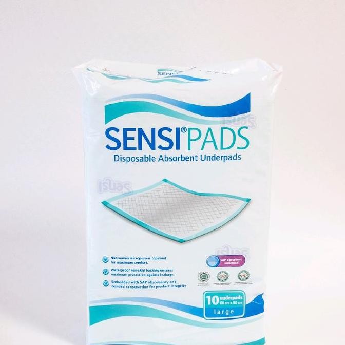 Underpad / Perlak Dewasa Uk 60X90 - Sensi Pads