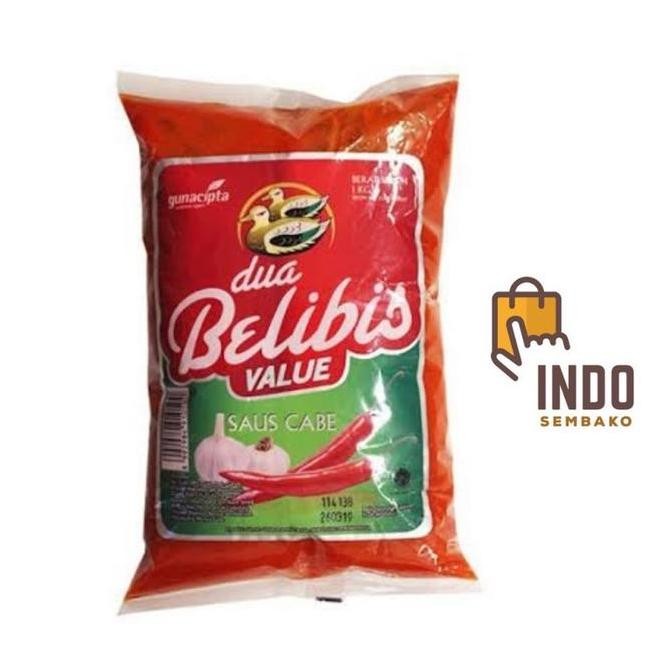

saus sambal belibis bantal 1kg dus saos sambal belibis 1kg dus