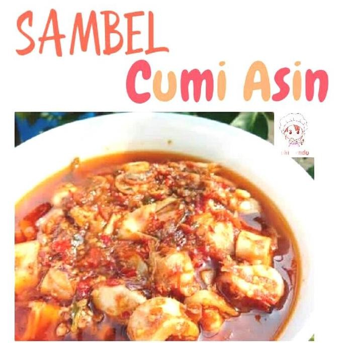 

sambel cumi asin sambal siap saji halal