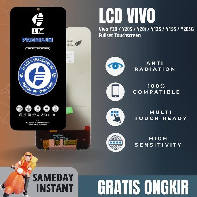 Lcd Vivo Y20 / Vivo Y20I / Vivo Y20S / Vivo Y12S Fullset Touchscreen