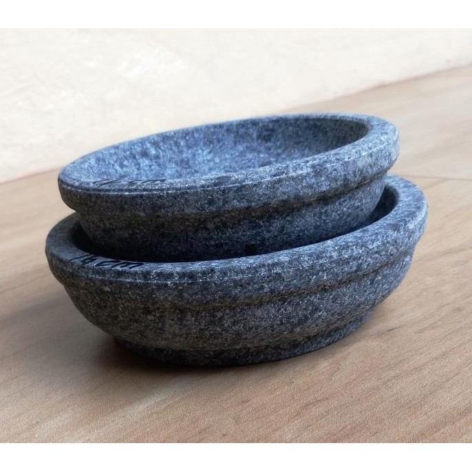 

Cobek Mini Batu ASLI 14 Cm Tanpa Ulekan Cocok Untuk Tempat Sambal