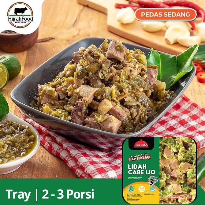 

Laukita Lidah Cabe Ijo Tumis Lidah Sapi Bumbu Sambal Hijau Siap Saji