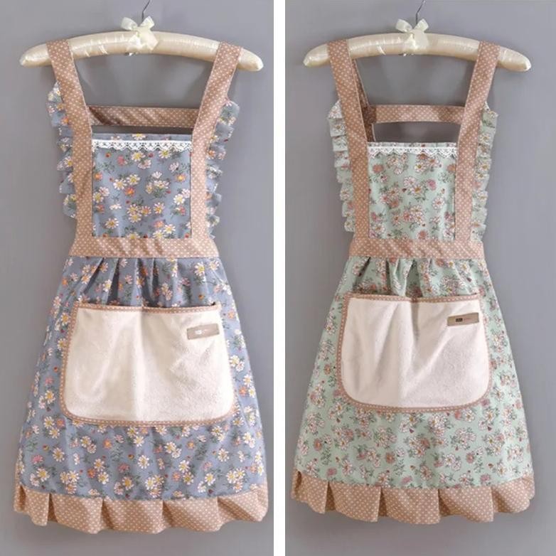 Bisa Cod Celemek  Dapur Lucu Celemek Dapur Korean Style Celemek Masak ||