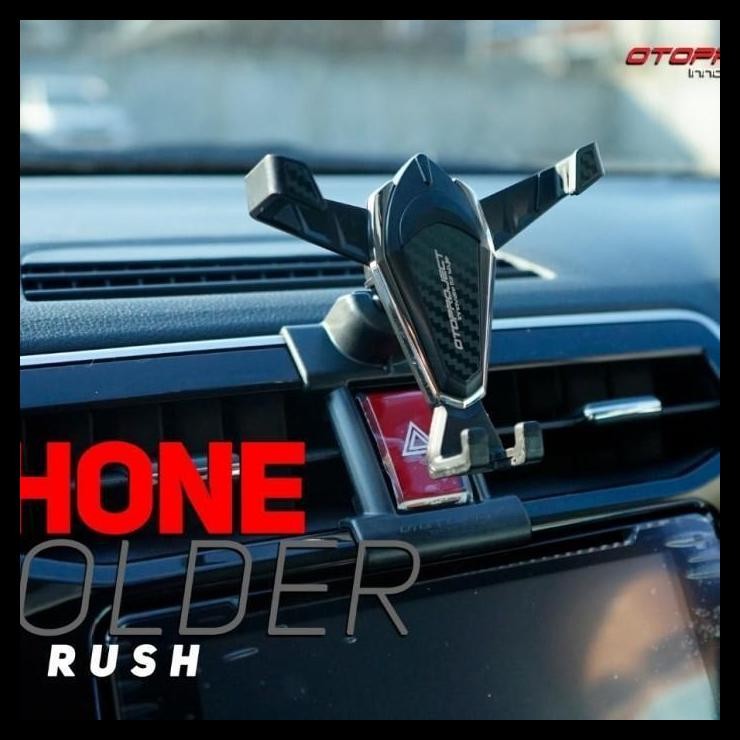 DISKON CAR PHONE HOLDER MOBIL ALL NEW RUSH TERIOS 2018 DUDUKAN HP OTOPROJECT 