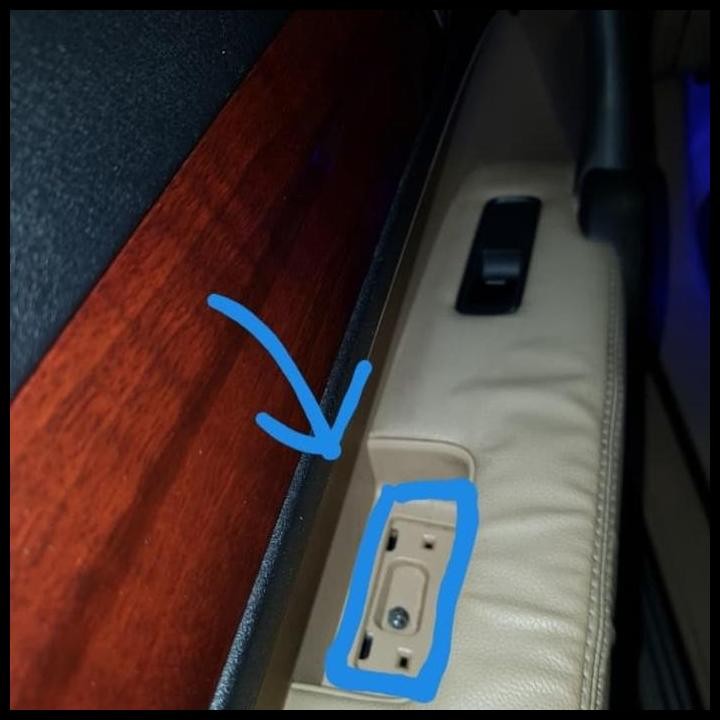 TERBARU PENUTUP ARM REST PEGANGAN TANGAN PINTU DEPAN HONDA CRV 2007-2012 ORI 