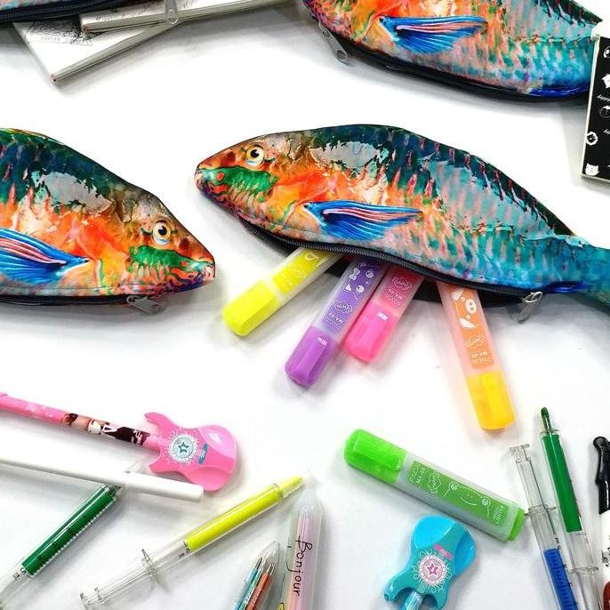

Tempat Pensil Shrelo Bentuk Ikan Kakatua Kakatua Lembain Parrotfish Buat Hobby Mancing Fishing Kreasi Lokal Indonesia