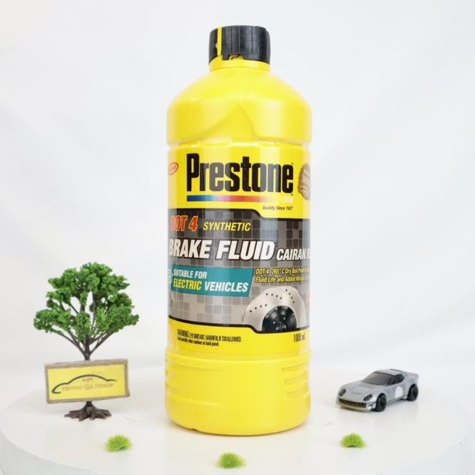 TERLARIS - PRESTONE MINYAK REM DOT 4 1 LITER BRAKE FLUID DOT4 DOT-4 SYNTHETIC