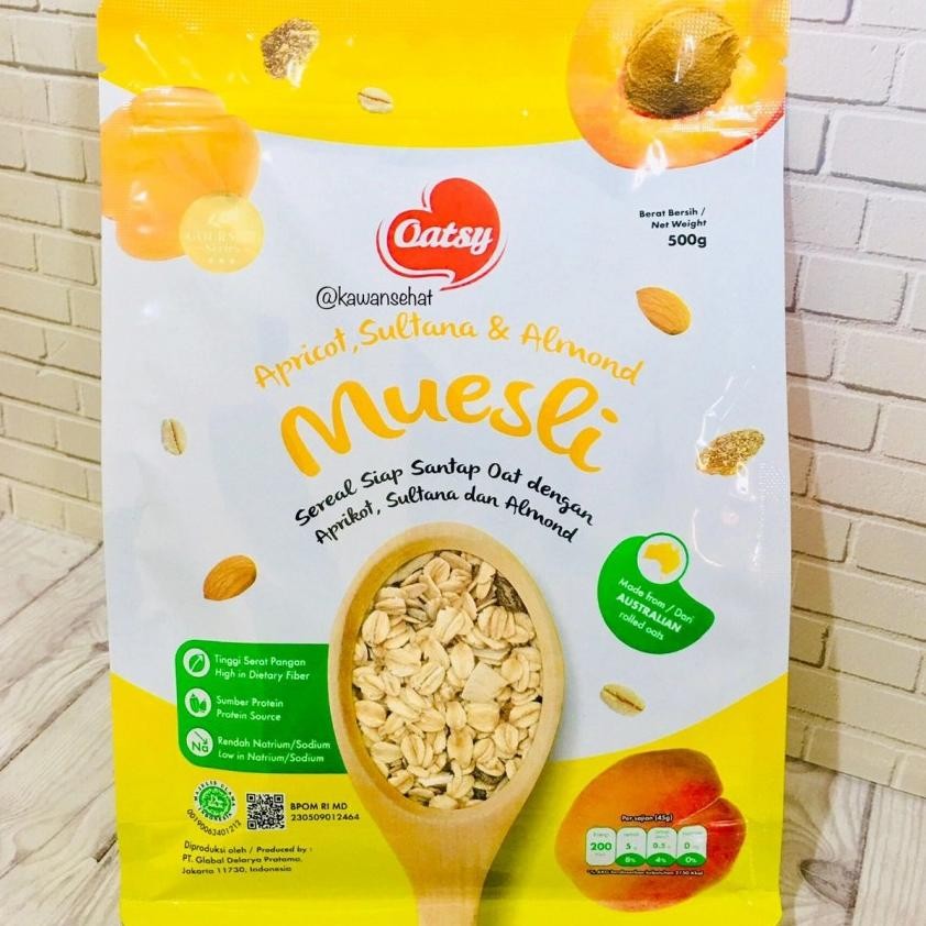 

Oatsy Muesli Apricot Sultana Dan Almond G