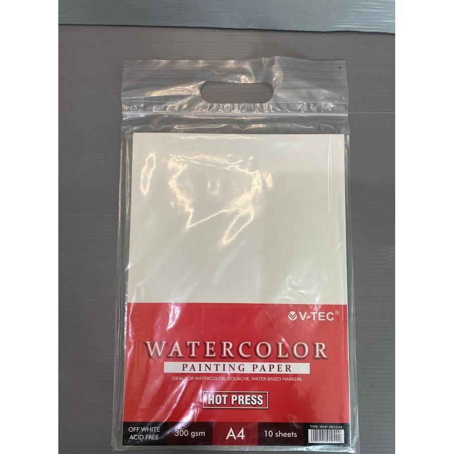 

Kertas Lukis Water Color paper VTEC WHP 30010 /A4