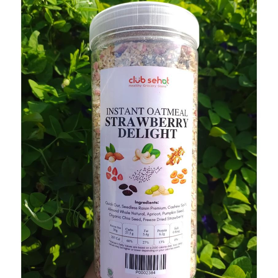 

Club Sehat Nt Oatmeal Strawberry Delht Gr