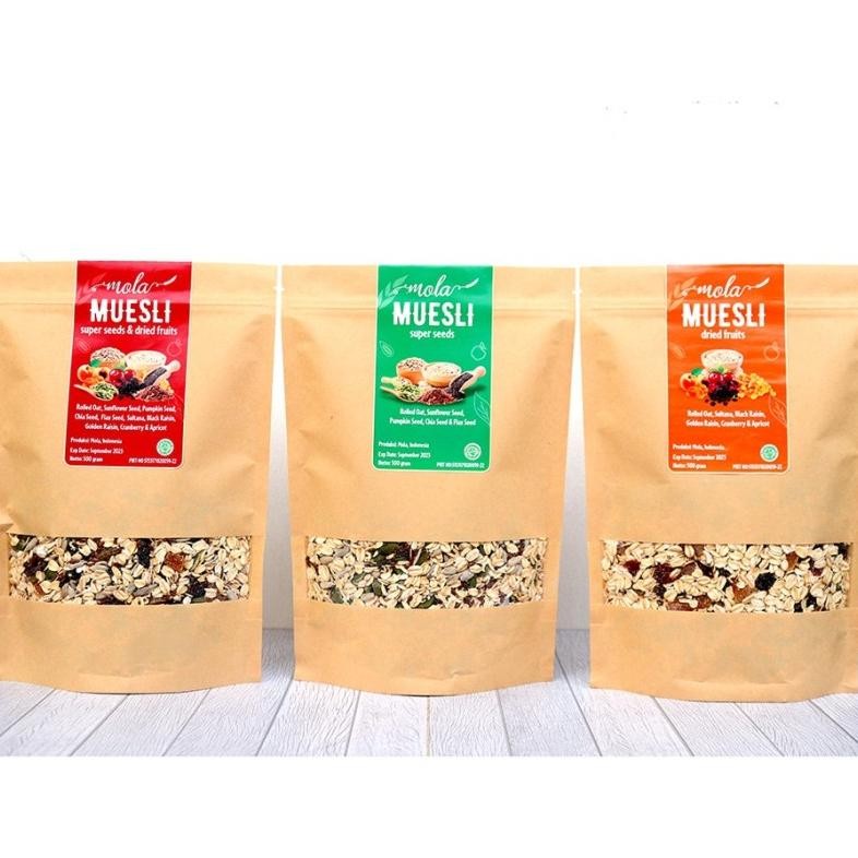 

Paket Mola Muesli Bebas Pilih Rasa