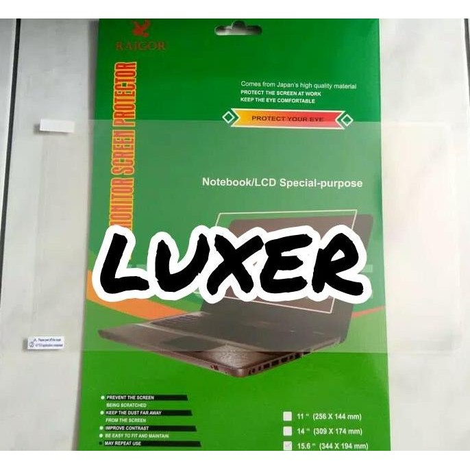 SCREEN GUARD PROTECTOR LAPTOP 10 INCH ANTIGORES FOR NOTEBOOK ASUS LENOVO 10.1 INCH