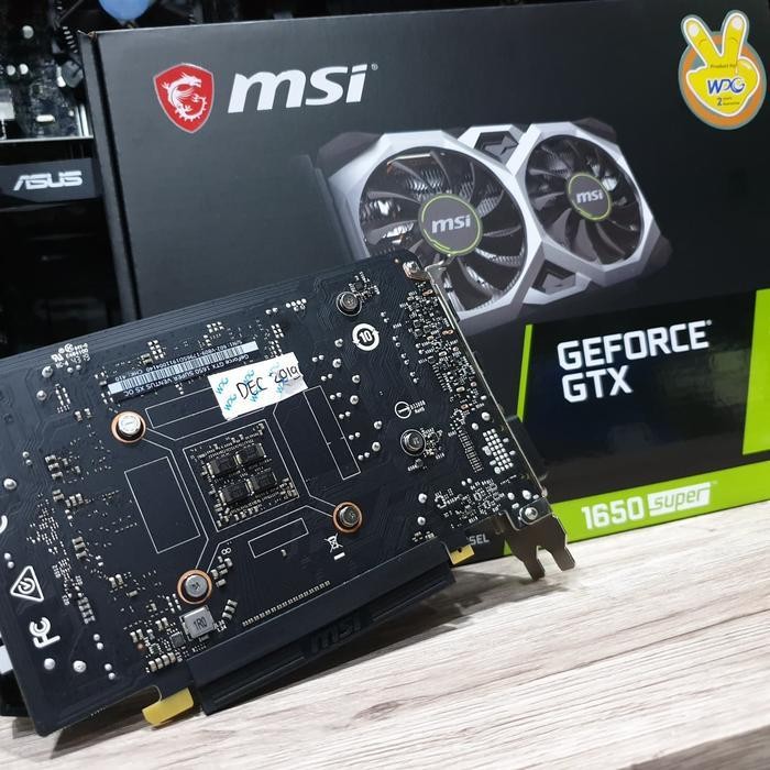 Msi Gtx 1650 Super Ventus Xs Oc , Vga Card, Nvidia Original Dan Terpercaya