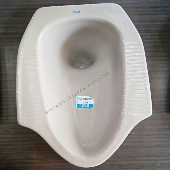 Closet Jongkok Ina Warna Warni / Single Bowl Toilet Original Dan Terpercaya