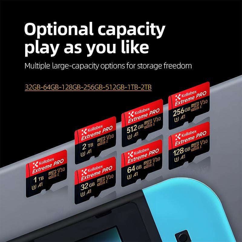 Memory Card Micro Sd Untuk Kamera Cctv Extreme Pro Memory Card Hp 32/64/128/256/512Gb 1Tb/2Tb Origin