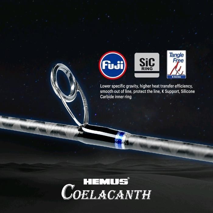 Joran Pancing Cast Jigging Hemus Coelacanth 180Cm Full Fuji