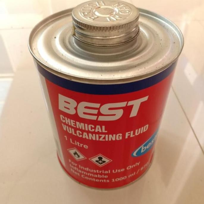 LEM BESTPATCH UNTUK TAMBAL BAN TIP TOP BAN DALAM DAN BAN LUAR - BEST PATCH KEMASAN KALENG 1 LITER OR