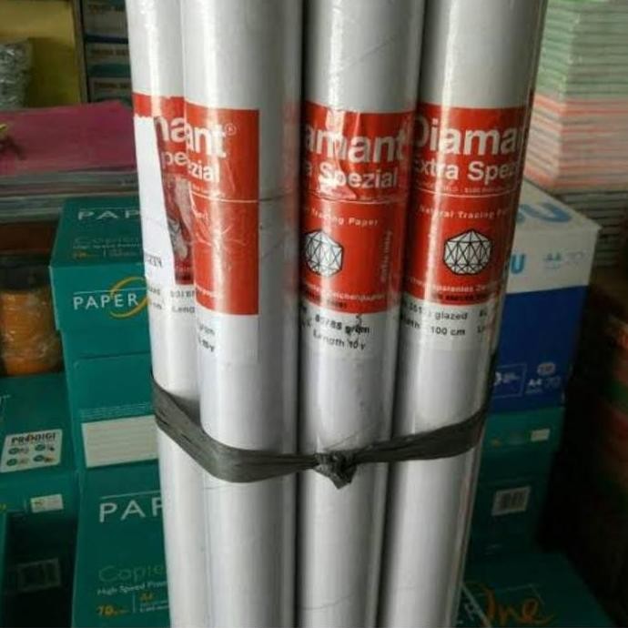 

TERMURAH - kertas kalkir roll 60/65 10 yard