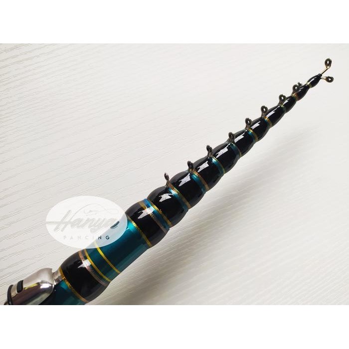 Joran Tegek Kolong Orca Tjl 240 270 300 360 450 540 Ruas Pendek Lentur Bahan Fiber