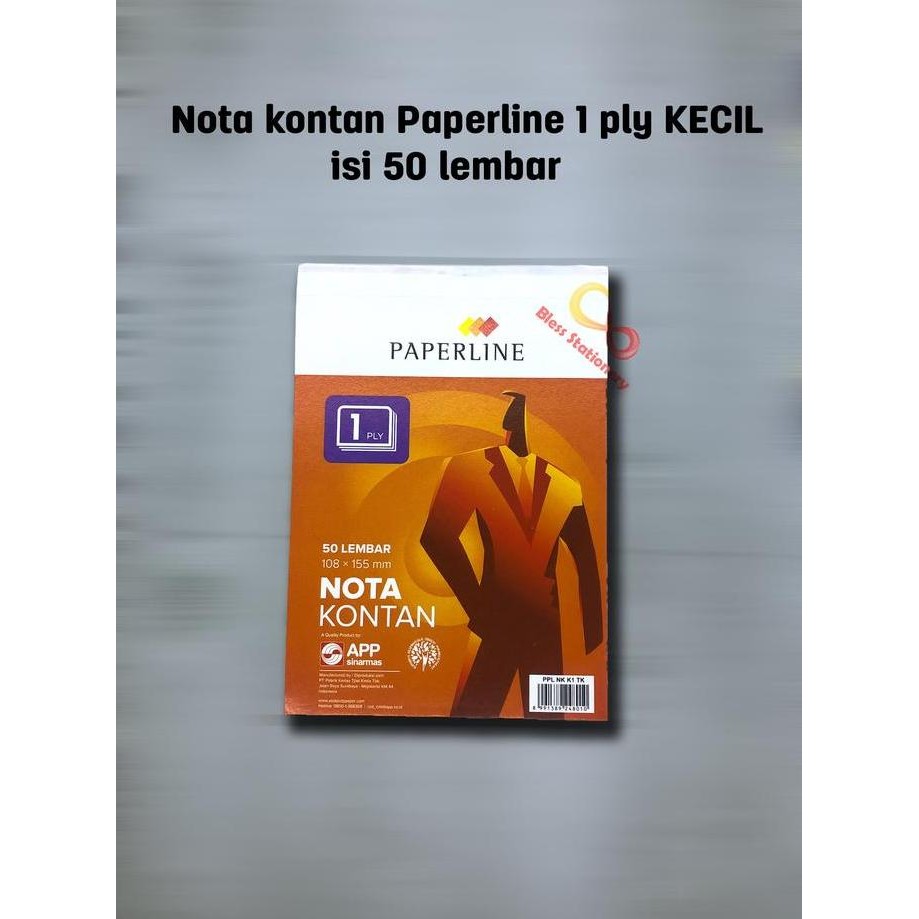 

Buku Nota Paperline 1 Ply Kecil Buku Nota Kontan 1 Rangkap Buku Bon