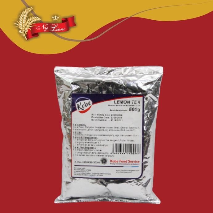 

KOBE Lemon Tea Premix Minuman 500 gram Nugi