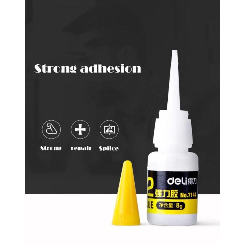 

Super Glue Deli Lem Super Power Glue General Use Lem Serbaguna