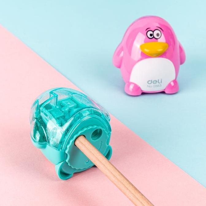 

Deli Rautan Pensil 2 Lubang Pencil Sharpener Serutan Pensil Murah Fancy Lucu