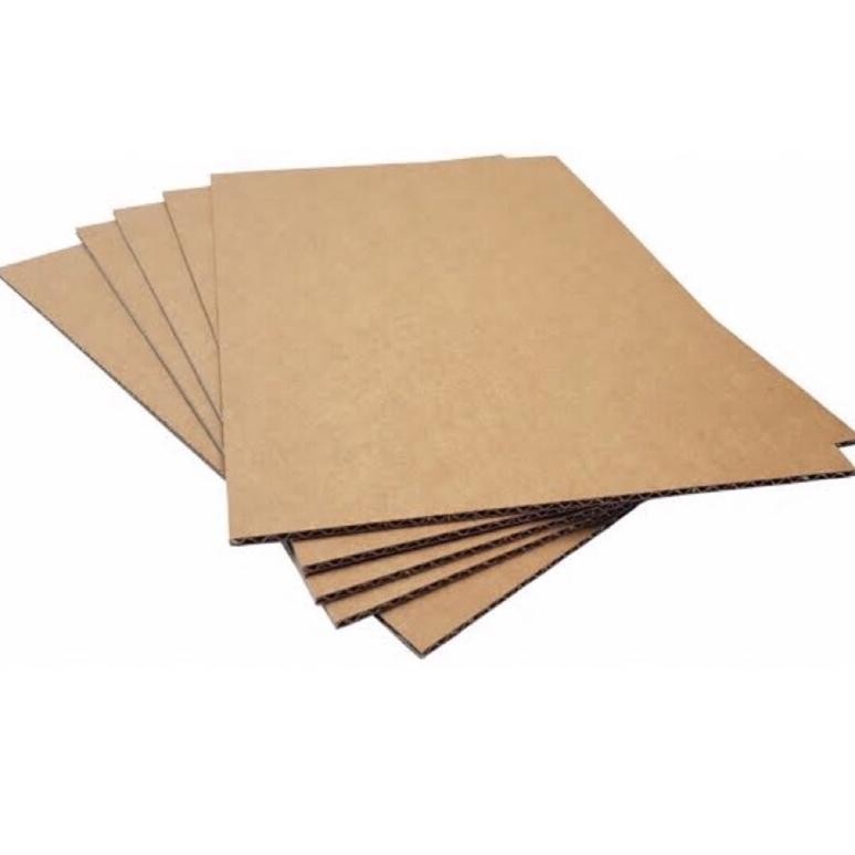 

240x120 Cm Single Wall Karton Lembaran Kardus Ukuran Triplek Nugi
