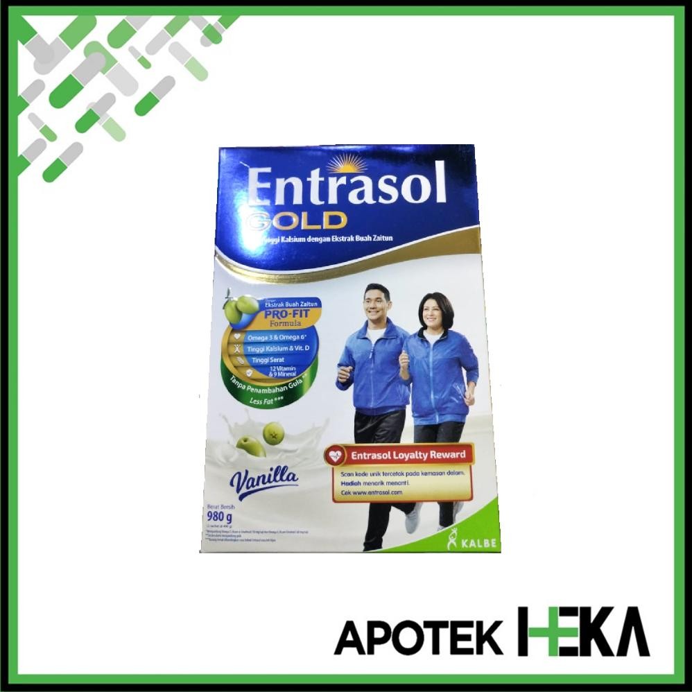 

Entrasol Gold 980 g - Susu Tinggi Kalsium Nugi