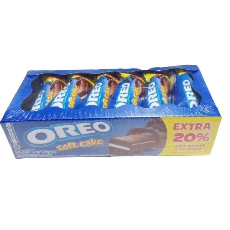 

Oreo Soft Cake Bolu Cokelat box (12x16gr) Nugi