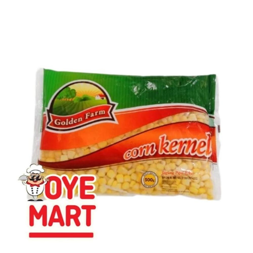 

GOLDEN FARM CORN CORN KERNEL 500GR/JAGUNG MANIS FROZEN Nugi