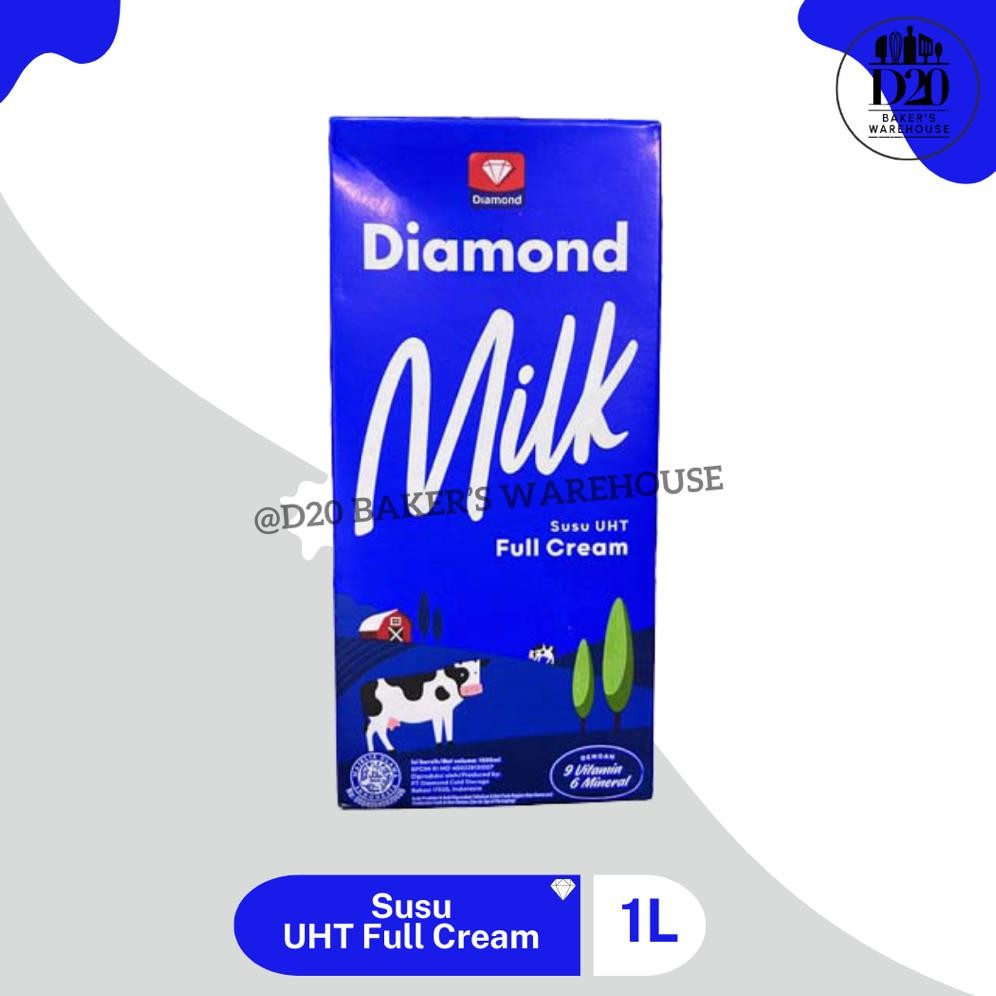 

Susu Diamond UHT Full Cream 1Liter Nugi