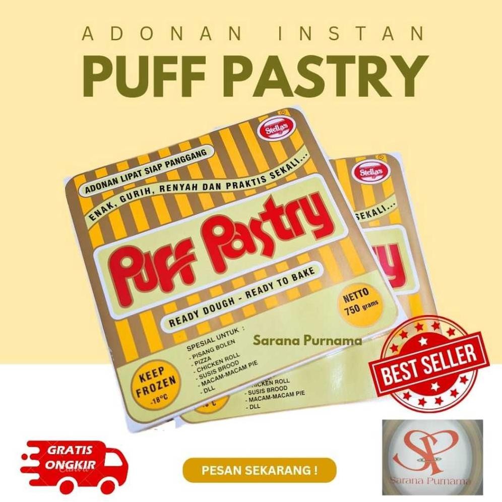 

puff pastry/stella puffy pastry/750gr/puffy pastry stella's Nugi