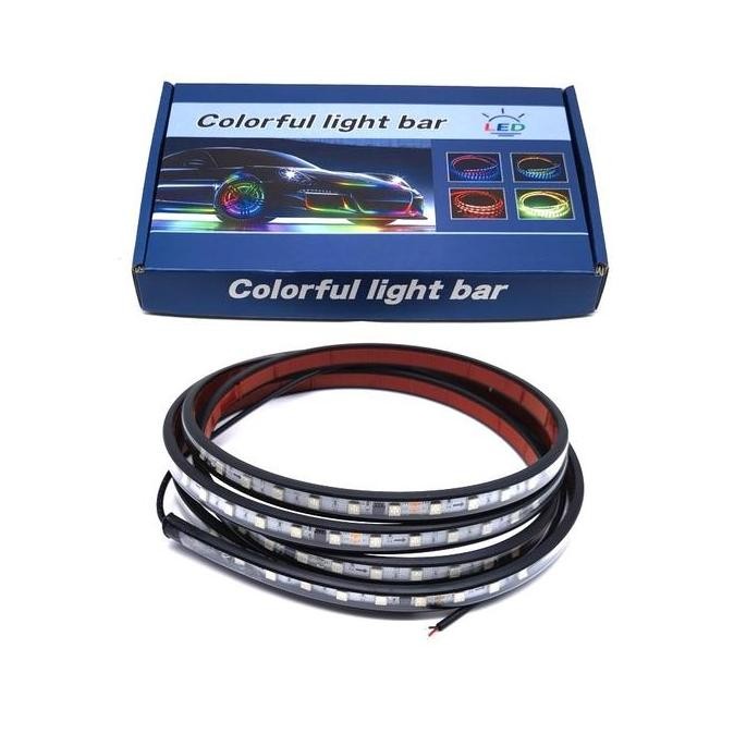 LAMPU DAJJAL LAMPU MOTOR  TERANG LAMPU LED STRIP RUNNING BAGASI RGB MOBIL TRUK TRUCK BUS BIS 24 VOLT