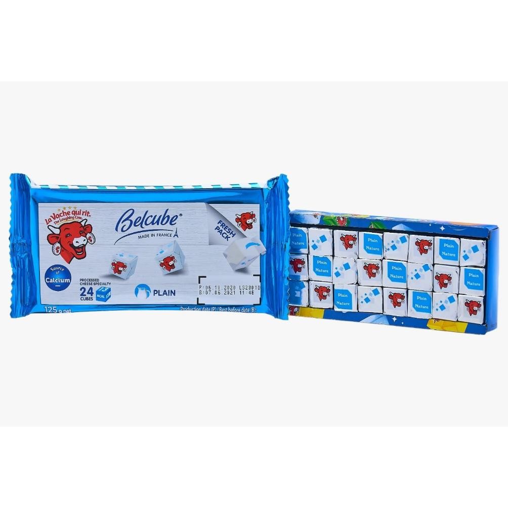 

Keju Belcube Cheese Spread 125 Gr - Belcube Keju Bayi MPASI 24 Kotak - Keju MPASI Halal - Lavie Baby House Nugi
