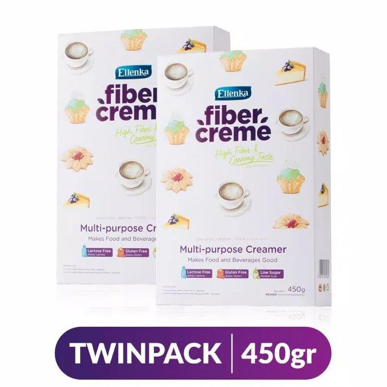 

2 pack Fibercreme Folding Box 450gr / Twin pack Fiber Creme 450 gr Nugi