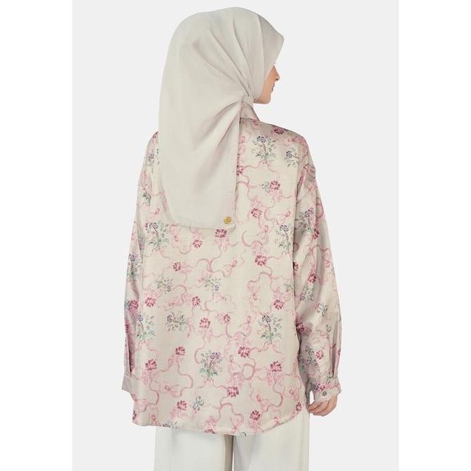 Nada Puspita - Romantic Eid Basic Shirt BLOUSE WANITA MUSLIM TERBARU ASLI 100% ORIGINAL OFFICIAL MOD