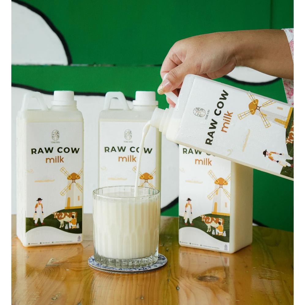 

GRASFEED RAW COW MILK (Susu Sapi Grass Fed) Murni 100% Nugi