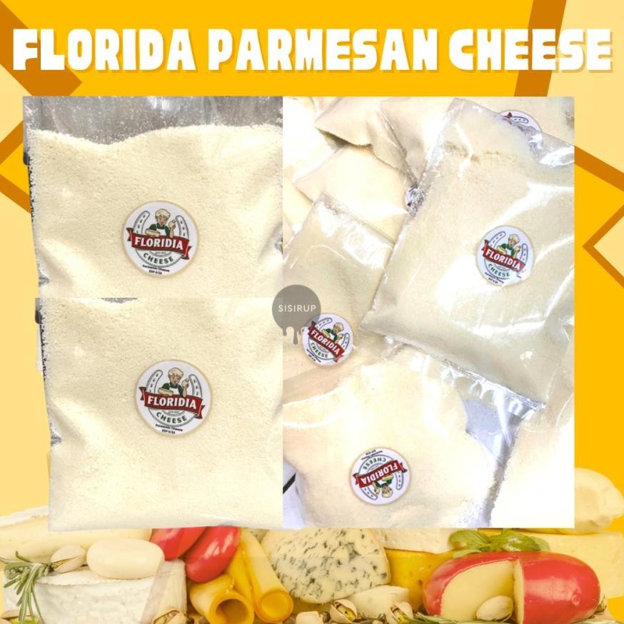 

FLORIDIA Parmesan Cheese 100 GR / Keju Parmesan Bubuk / Grated Parmesan Nugi