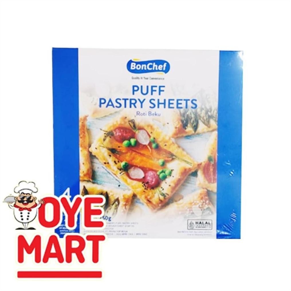 

PUFF PASTRY BONCHEF 750GR ISI 4 LEMBAR HARGA PROMO Nugi