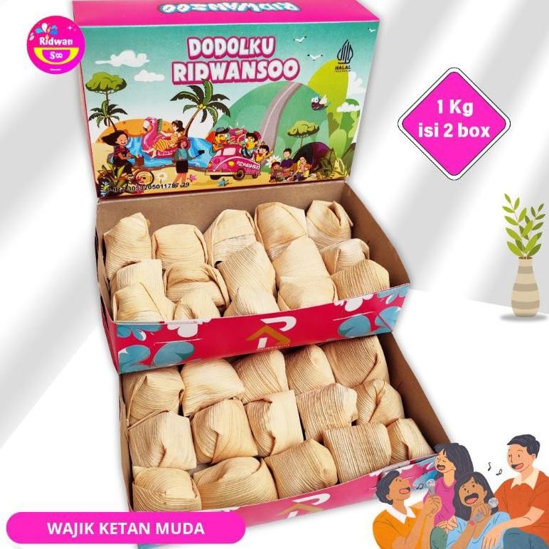 

Wajik Ketan Garut Original Gula Aren 500 gr Nugi