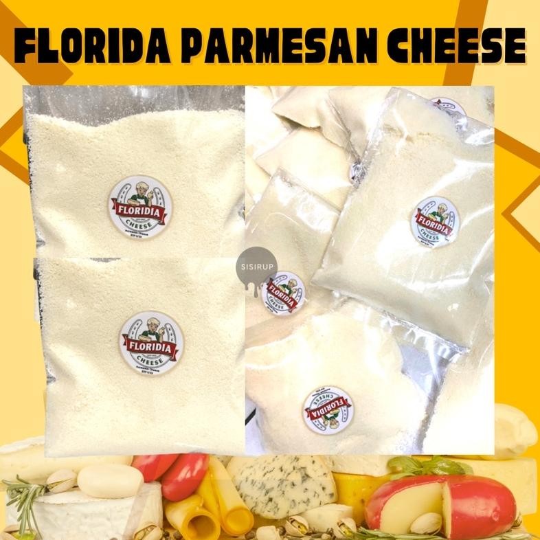 

FLORIDIA Parmesan Cheese 100 GR / Keju Parmesan Bubuk / Grated Parmesan Nugi