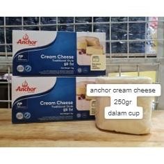 

ANCHOR CREAM CHEESE ECER 250GR DALAM CUP, SIMPLE DAN PRAKTIS Nugi
