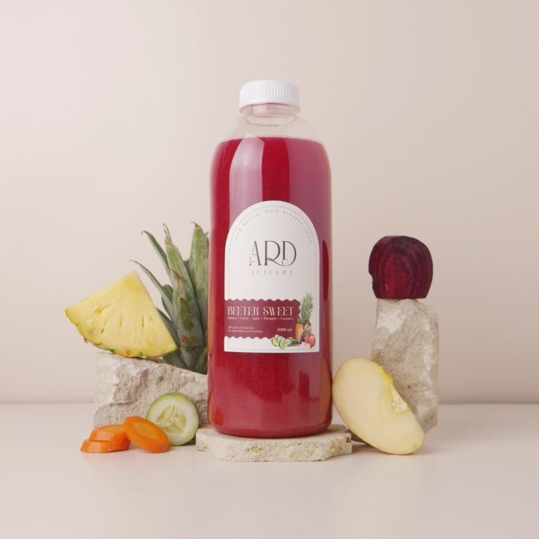 

BEETER SWEET 1000ML - ARD Juice Cold Pressed Juice 100% Organic and Fresh Nugi