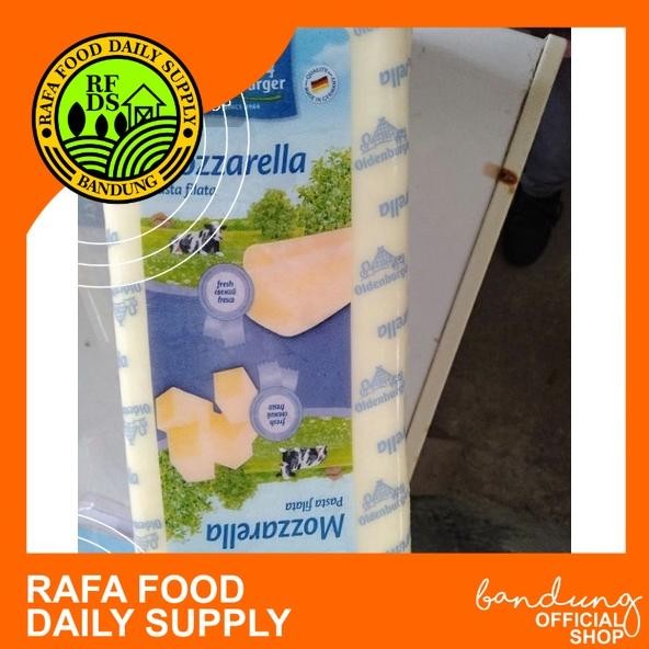 

Keju Mozzarella Oldenburger 1kg Import Jerman Nugi