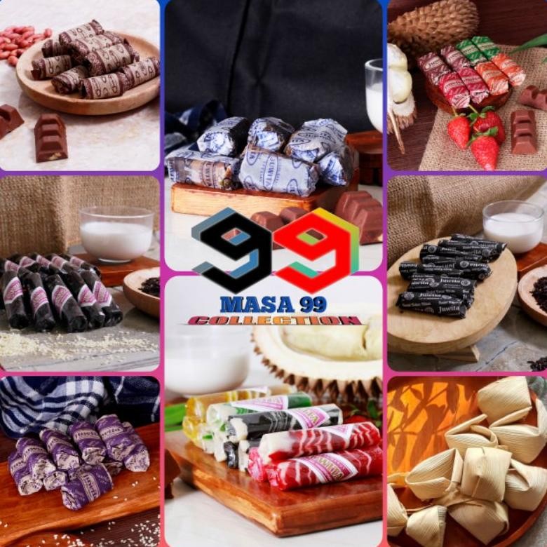 

Dodol Garut Original 1Kg / Dodol kiloan asli khas garut Merek MASA99 dan JUWITA Nugi