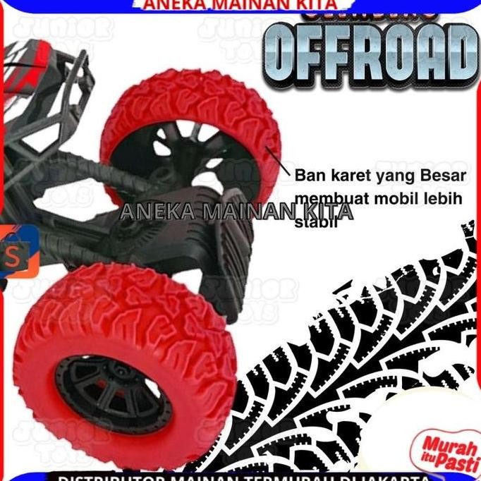 (BETS) Mainan Anak Mobil Remote Control RC JEEP Bigfoot Monster Truck