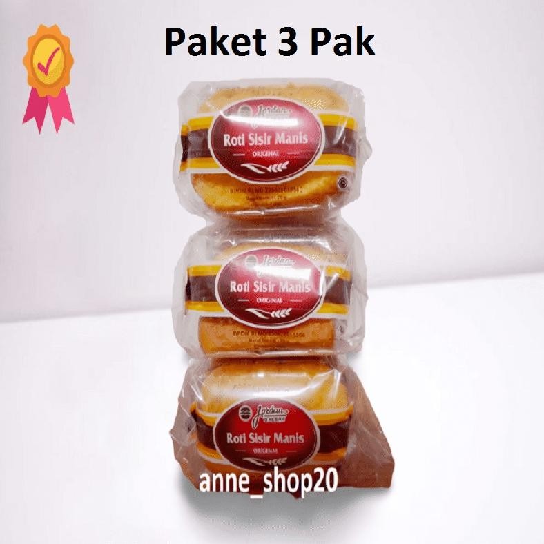 

Roti Sisir Manis (PAKET 3 PAK) Paking Dus Exp 26-06-25 Nugi