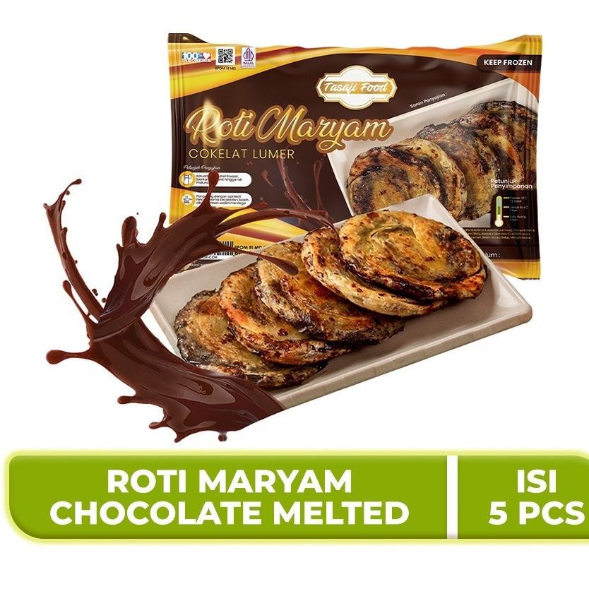 

Roti Maryam atau cane merk Tasaji Premium Coklat isi 5 pcs Nugi